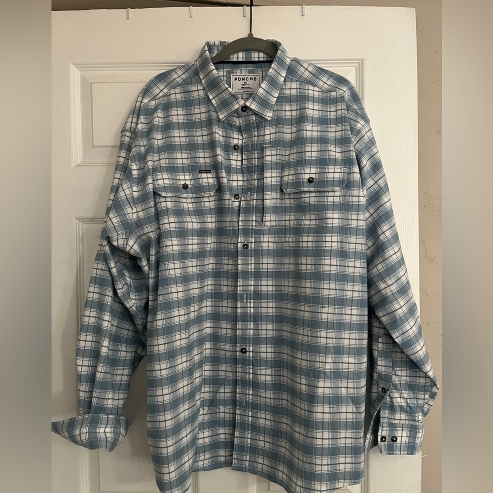 Western style Poncho shirt XXL